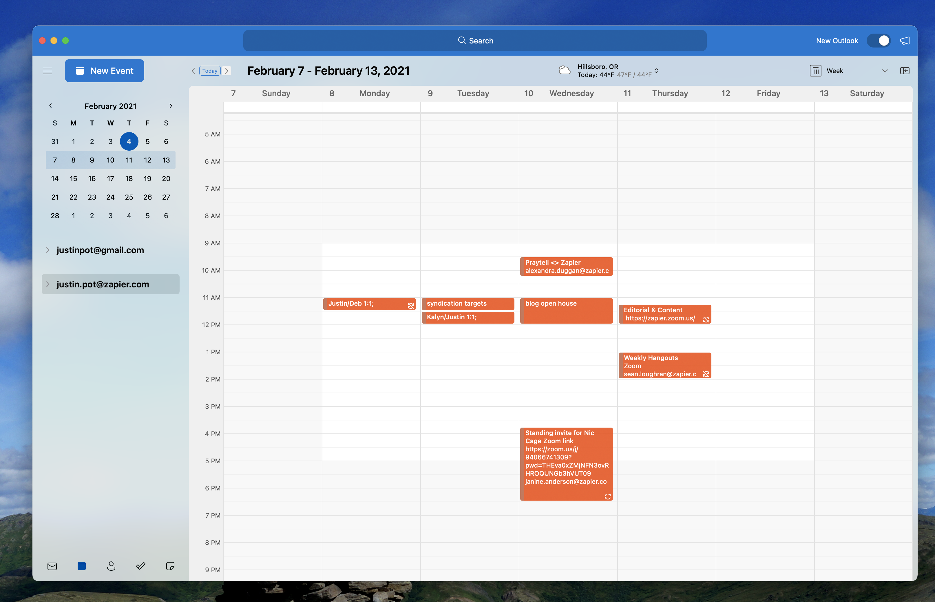 week agenda app for mac